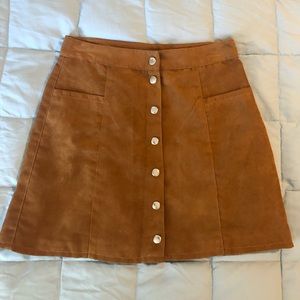 H&M camel skirt